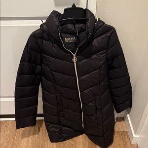 Michael Kors Quilted Black Jacket